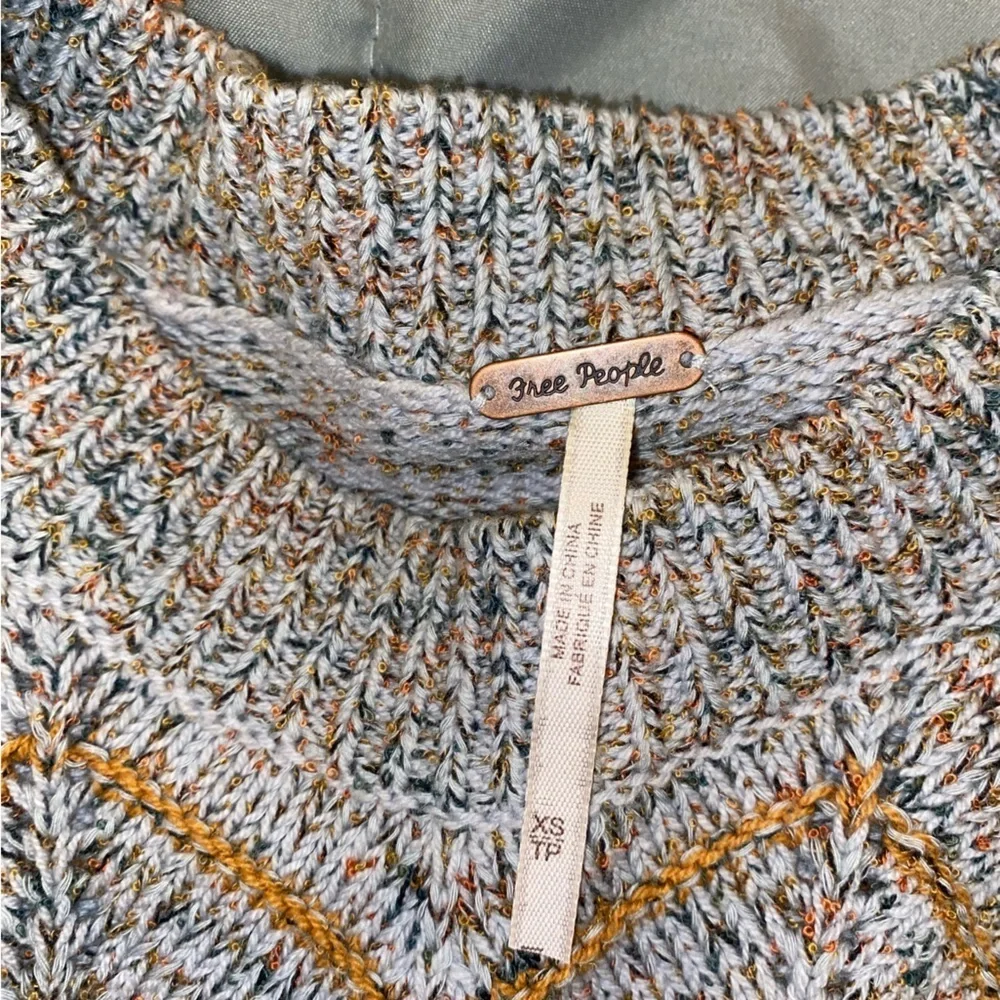 Free People Chevron Sweater